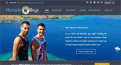 Desktop Screenshot of nomadicboys.com